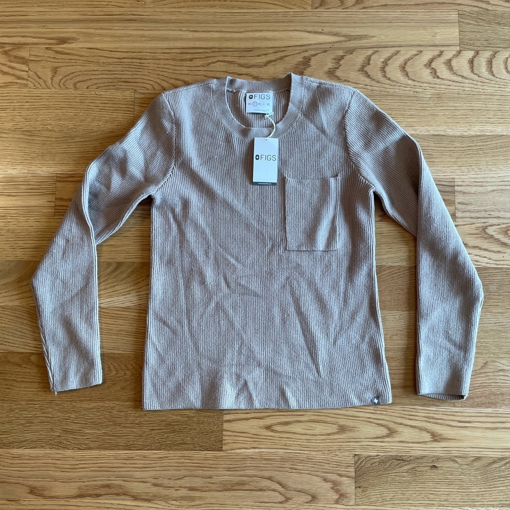 SOLD nwt WearFigs Knit loungewear cream color beige